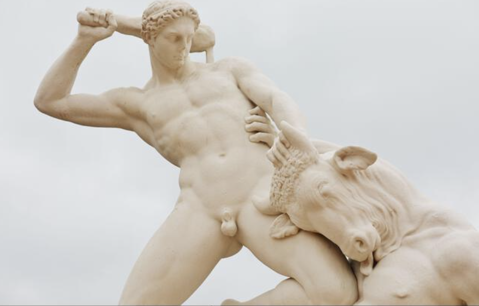 Bronze Minotaur Sculpture