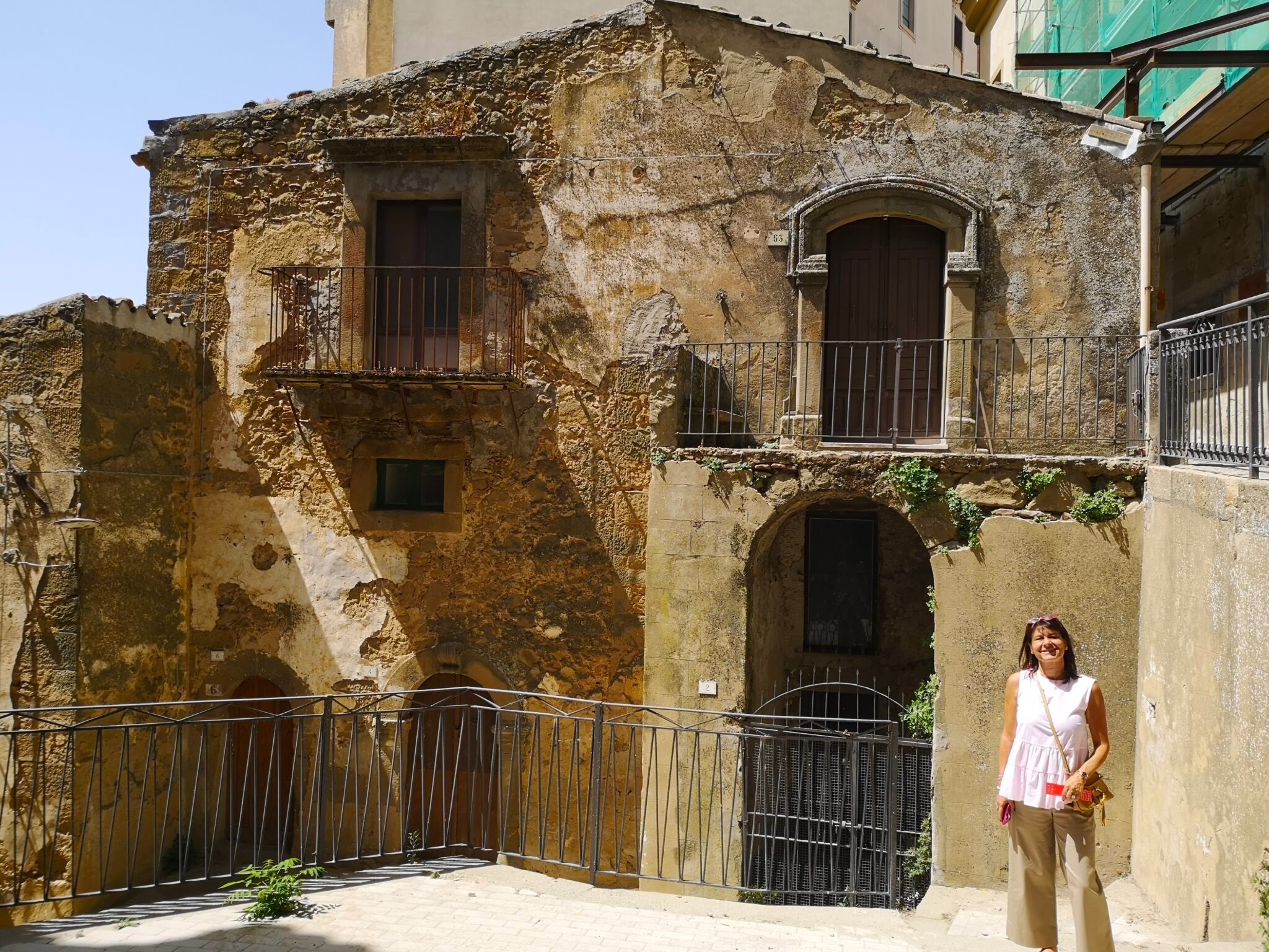 Crumbling Sicilian Town